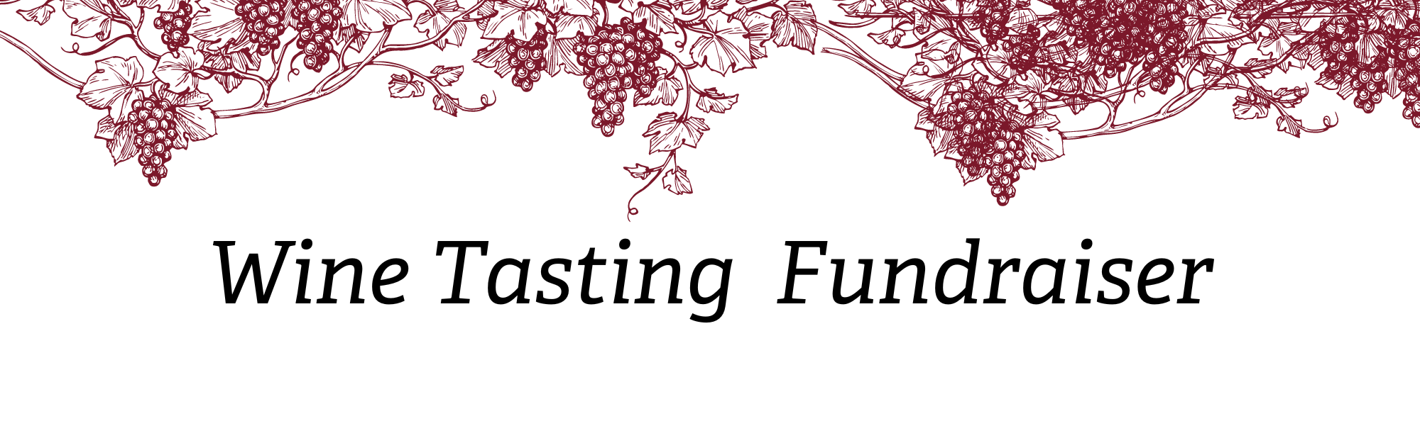 Wine Tasting Website Banner